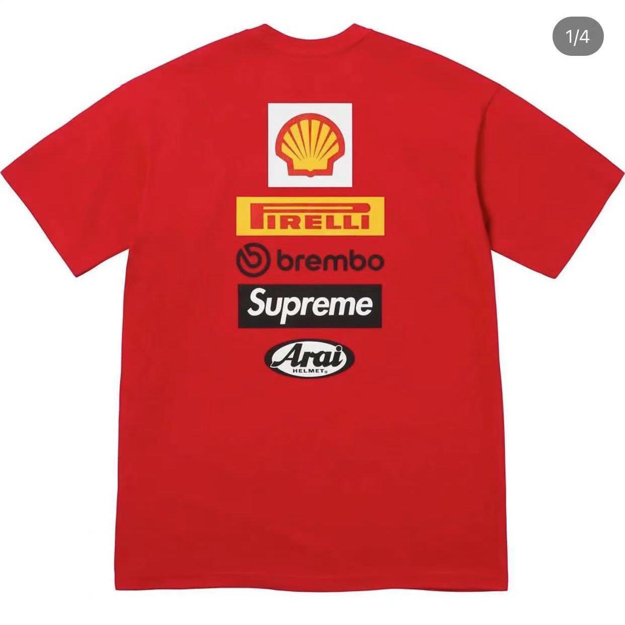 Supreme x Ducati Logos Tee - Image 2