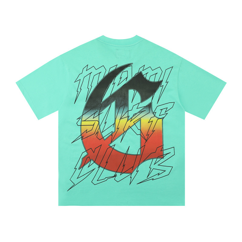 Godspeed Miami Surf Club Teal T-Shirt - Image 2