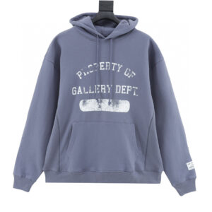 Gallery Dept. Property Logo "Navy/White" Hoodie