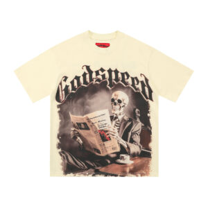 Godspeed Black Monday T-shirt in Cream
