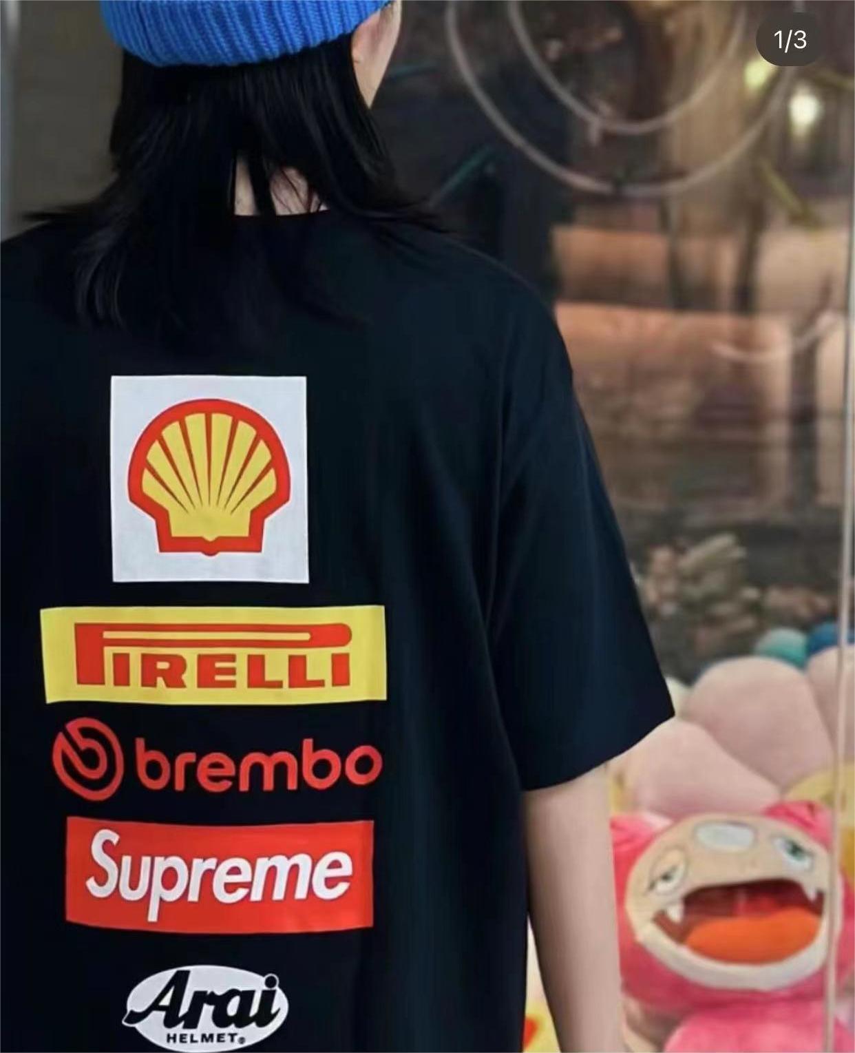 Supreme x Ducati Logos Tee - Image 4