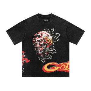 Godspeed "P.Y.P" T-shirt in Black Wash