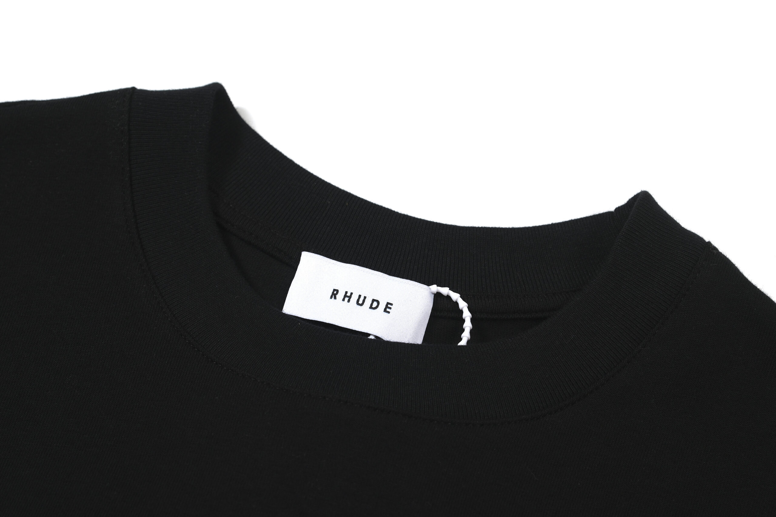 Rhude Racing Crest Logo-Print Cotton-Jersey T-shirt - Image 3