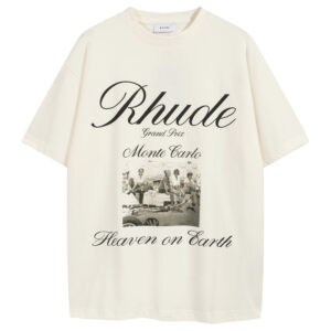 Rhude Heaven On Earth T-shirt in Vintage White