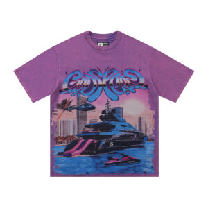 Godspeed Memento Vivere T-shirt in Light Purple