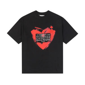 Maison Margiela Numbers Motif T-shirt