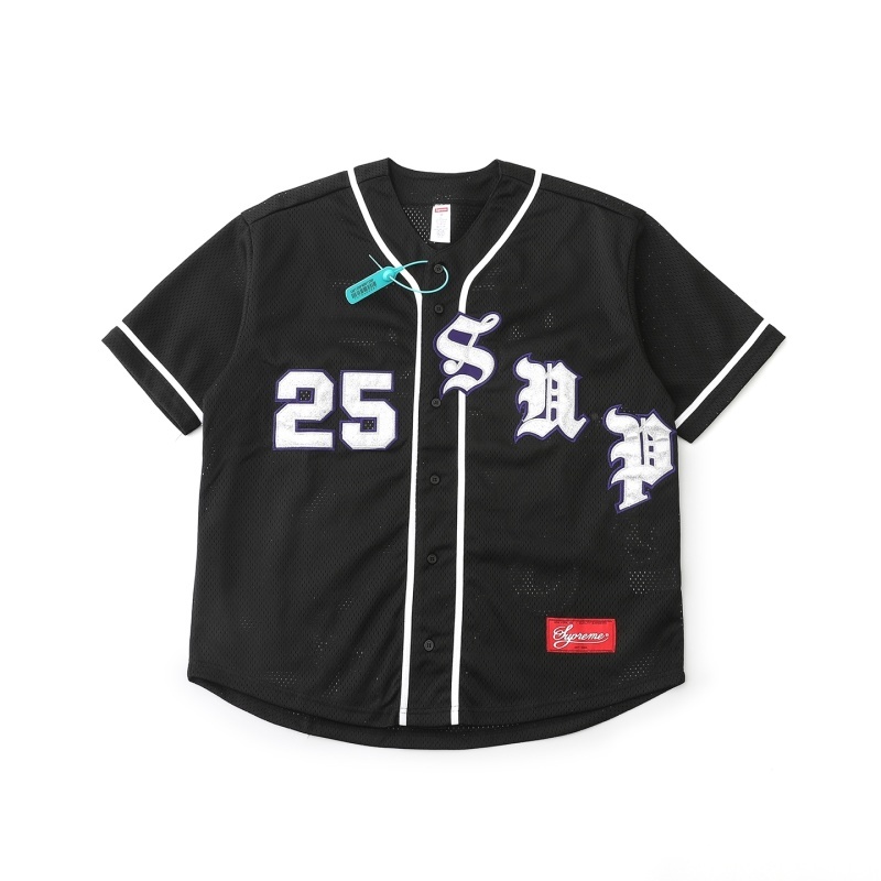 Supreme Old English SS 25 - Baseball Jersey - Image 2