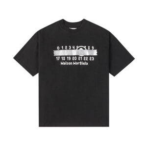 Maison Margiela Distorted-Logo Cotton T-shirt
