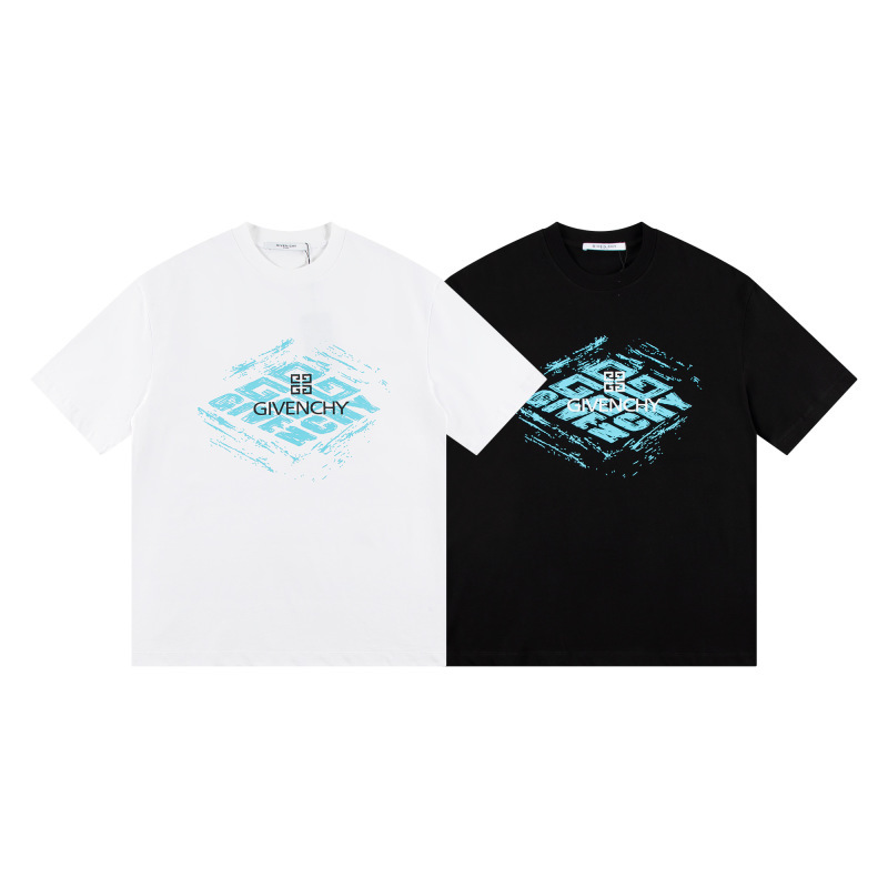 Givenchy T-shirt with a Blue Graphic Logo Print - Image 6