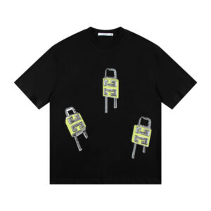 Givenchy 4G Lock Oversized Printed Cotton-Jersey T-Shirt