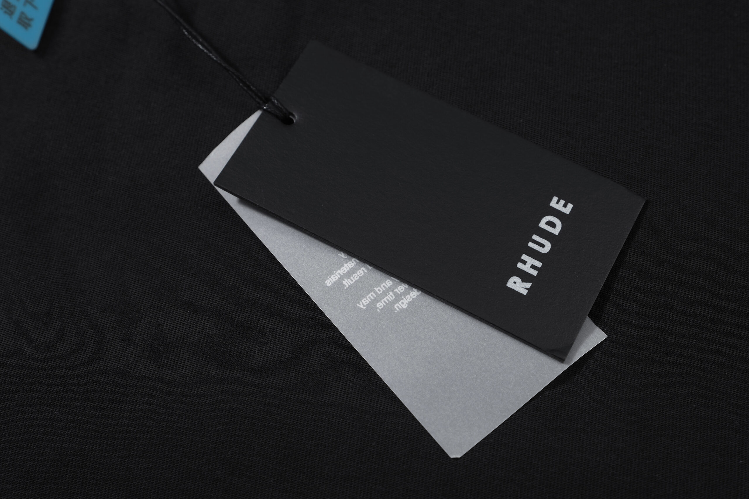 Rhude Riviera T-shirt in Vintage Black - Image 4