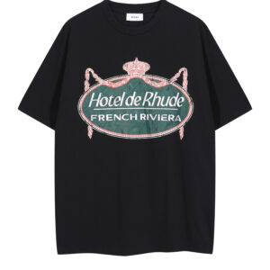 Rhude Riviera T-shirt in Vintage Black