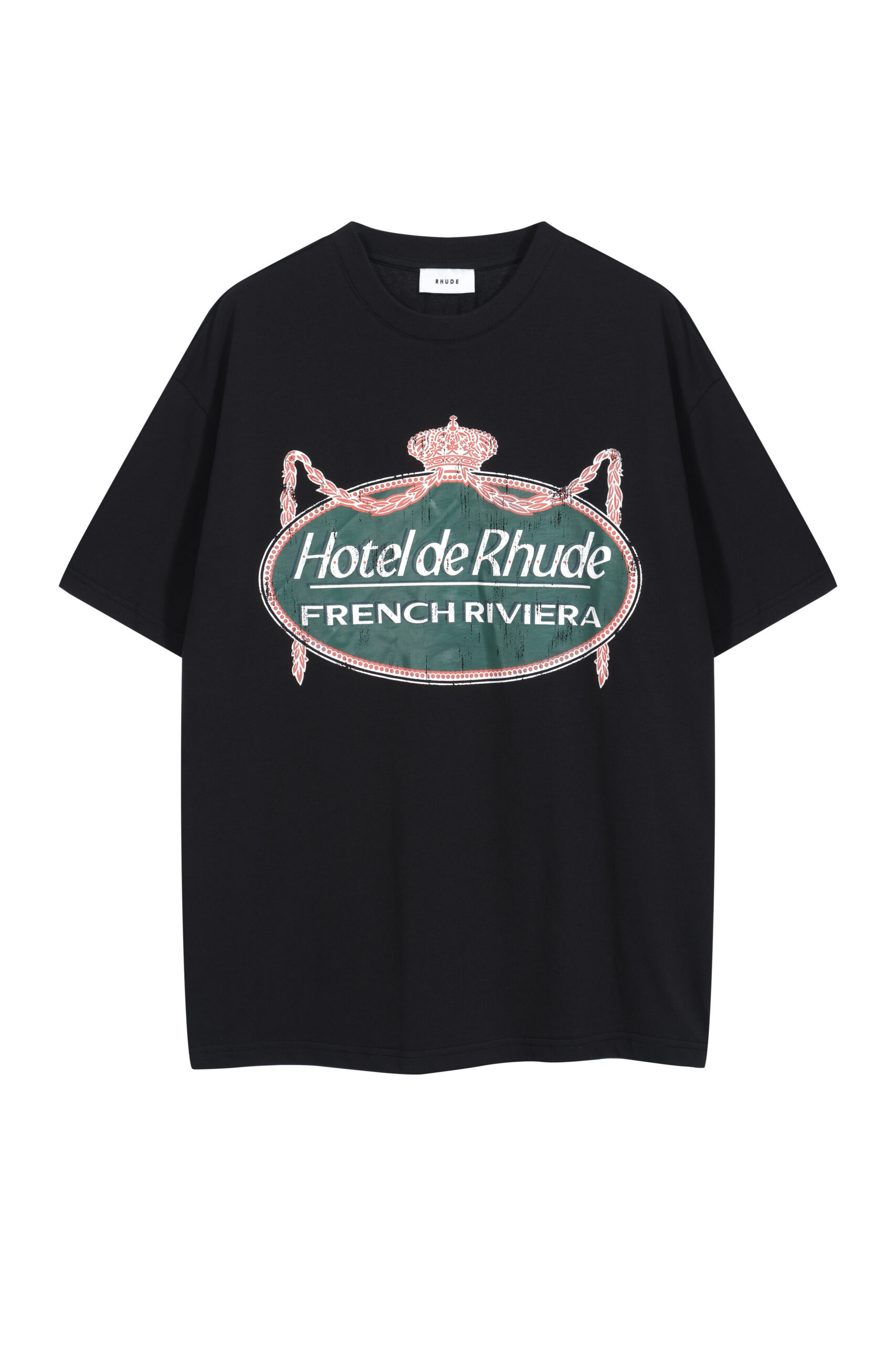 Rhude Riviera T-shirt in Vintage Black